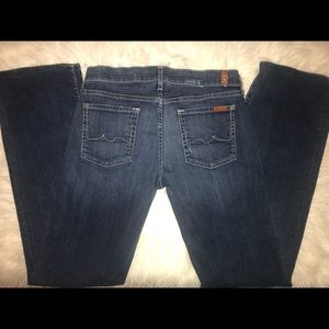 Womens “ 7 For All Mankind “ bootcut denim jeans